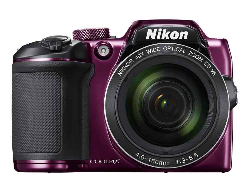【中古】Nikon デジタルカメラ COOLPIX B500 光学40倍ズーム 1602万画素 単三電池 プラム B500PU