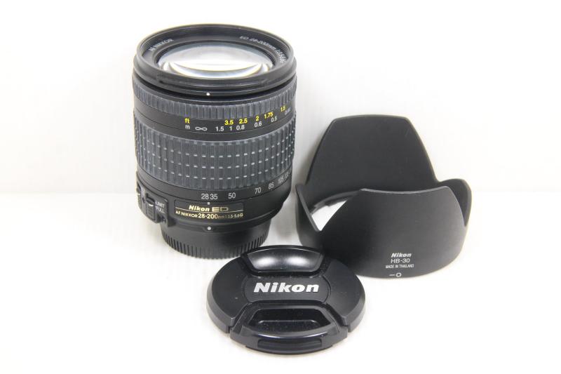 【中古】Nikon AFレンズ AF 28-200mm F3.5-5.6G ブラック