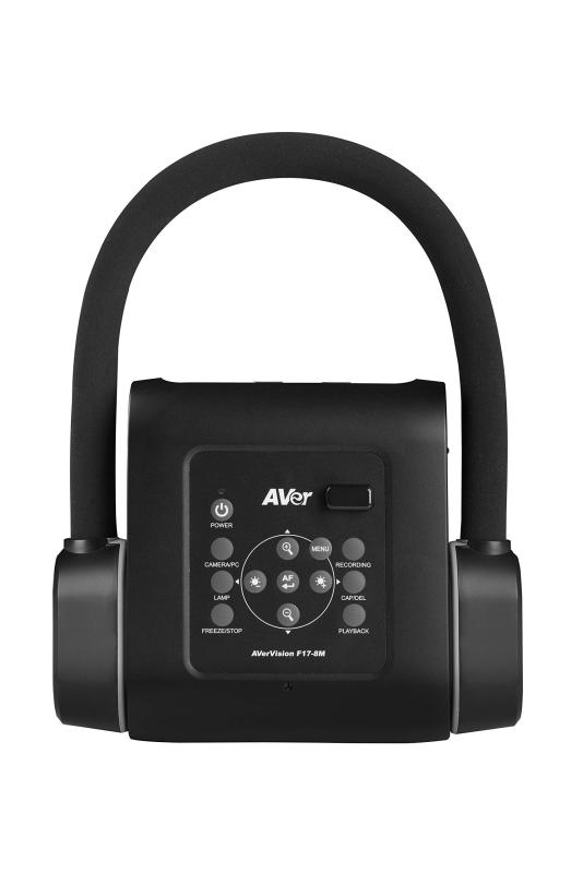 【中古】Aver ビジュアルプレゼンター AV-F17-8M 黒 (W×H×D)操作時:200×525×380mm ...