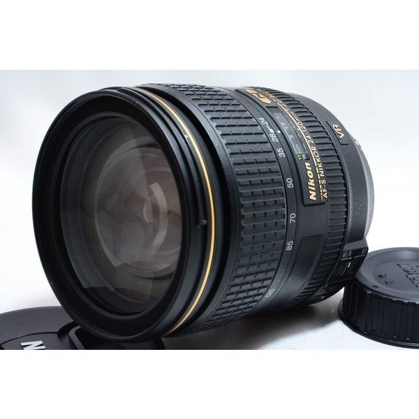 【8/4~11限定!最大4,000円OFF&8/5,8/10限定で最大P3倍】【中古】ニコン Nikon AF-S NIKKOR 24-120mm f/4 G ED VR 美品 標準ズームレンズ 前後キャップ付き