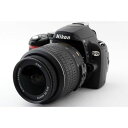 【5/1限定!全品P3倍】【中古】ニコン Nikon D60 レンズキッ ト SDカード付き