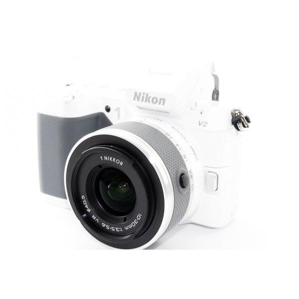 【中古】ニコン Nikon V2 ホワイトレンズキット 美品