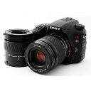 【5/1限定!全品P3倍】【中古】ソニー SONY α57 SLT-A57 標準&望遠ダブルズームセット 美品 SDカード付き