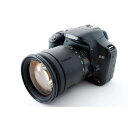 【中古】キヤノン Canon EOS Kiss X2 28-200mm 高倍率レンズセット 美品 SDカードストラップ付き