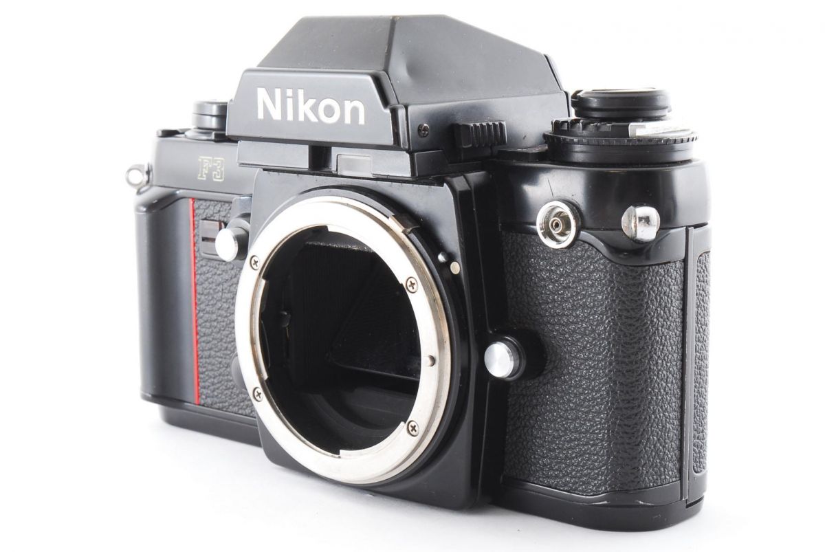 【6/1限定 全品P3倍】【中古】ニコン Nikon F3 ボディ 一眼レフフィルムカメラ ブラック 美品 ボディキャップ ストラップ付き