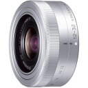 【中古】パナソニック Panasonic 標準ズームレンズ G VARIO 12-32mm/F3.5-5.6 ASPH. シルバー H-FS12032-S(2)