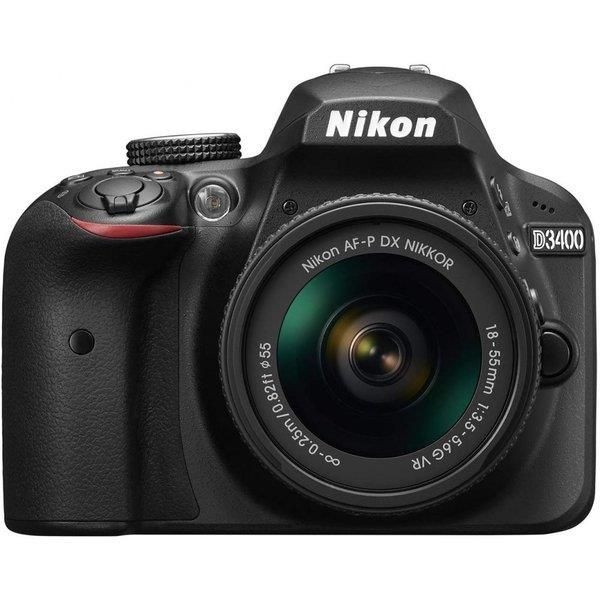 【中古】ニコン Nikon D3400 AF-P 18-55 VR レンズキット ブラック
