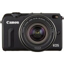 【5/9~16限定!最大4,000円OFF&5/5,5/10限定で最大P3倍】【中古】キヤノン Canon EOS M2 レンズキット ブラック SDカード付き