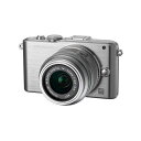 【5/9~16限定!最大4,000円OFF&5/5,5/10限定で最大P3倍】【中古】オリンパス OLYMPUS E-PM1 レンズキット シルバー SDカード...