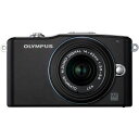 【5/9~16限定!最大4,000円OFF&5/5,5/10限定で最大P3倍】【中古】オリンパス OLYMPUS E-PM1 レンズキット ブラック E-PM1...