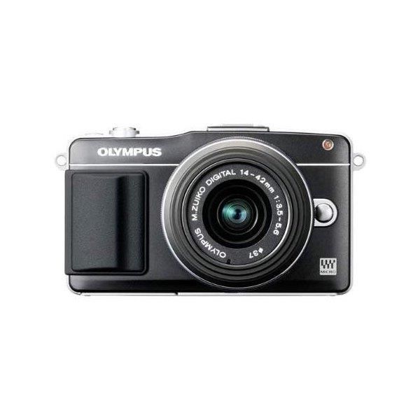 オリンパス OLYMPUS E-PM2 レンズキット ブラック SDカード付き