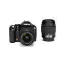 【5/1限定!全品P3倍】【中古】ペンタックス PENTAX K-m ダブルズームキット SDカード付き