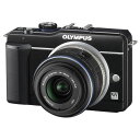 【5/9~16限定!最大4,000円OFF&5/5,5/10限定で最大P3倍】【中古】オリンパス OLYMPUS E-PL1s レンズキット ブラック SDカー...