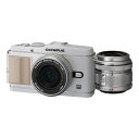 【5/9~16限定!最大4,000円OFF&5/5,5/10限定で最大P3倍】【中古】オリンパス OLYMPUS E-P3 ツインレンズキット ホワイト SDカ...