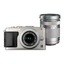 【5/9~16限定!最大4,000円OFF&5/5,5/10限定で最大P3倍】【中古】オリンパス OLYMPUS E-PL5 ダブルズームキット シルバー SD...
