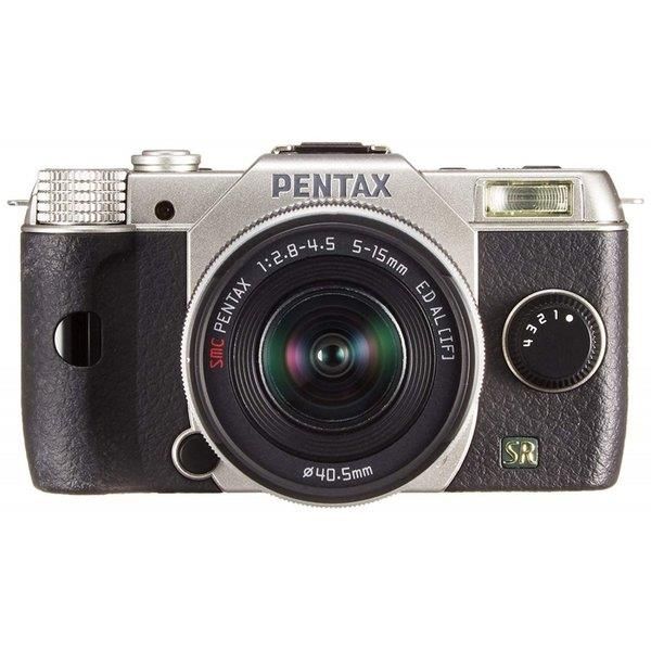 【5/23~5/27限定!最大4,000円OFF&5/25限定で最大P3倍】【中古】ペンタックス PENTAX Q7 ズームレンズキット シルバー SDカード付き