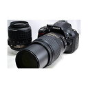 【中古】ニコン Nikon D5100 ダブルズームキット D5100WZ SDカード付き