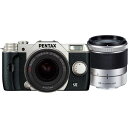 【5/9~16限定!最大4,000円OFF&5/5,5/10限定で最大P3倍】【中古】ペンタックス PENTAX デジタル Q10 ダブルズームキット シルバー...