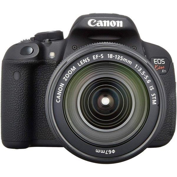 【中古】キヤノン Canon EOS Kiss X7i レンズキット EF-S18-135mm F3.5-5.6 IS STM付属