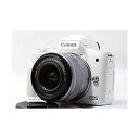 【5/9~16限定!最大4,000円OFF&5/5,5/10限定で最大P3倍】【中古】キヤノン Canon EOS Kiss M ホワイト EOSKISSMWH...