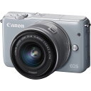 【7/19~26限定!最大4,000円OFF&7/25限定で最大P3倍】【中古】キヤノン Canon EOS M10 レンズキット グレー EOSM10GY-1...