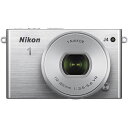 【5/9~16限定!最大4,000円OFF&5/5,5/10限定で最大P3倍】【中古】ニコン Nikon J4 標準パワーズームレンズキット シルバー J4HP...