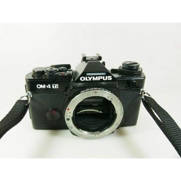【中古】オリンパス OLYMPUS フィルムカメラ OM-4 Ti ブラック
