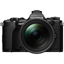 【4/24~4/27限定 最大4,000円OFF 4/25限定で最大P3倍】【中古】オリンパス OLYMPUS OM-D E-M5 MarkII 12-40mm F2.8 レンズキット ブラック SDカード付き