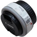 【中古】キヤノン Canon EF 40 mm f / 2.8 STM Pancakeレンズ ホワイト