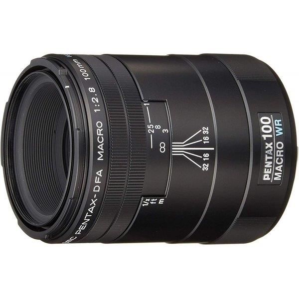 【6/1限定 全品P3倍】【中古】ペンタックス PENTAX 単焦点マクロレンズ 防滴構造 D FA MACRO 100mmF2.8 WR Kマウント フルサイズ 21910