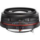 【中古】ペンタックス PENTAX HD ペンタックス PENTAX-DA21mmF3.2AL Limited ブラック Kマウント