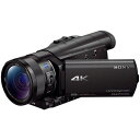 【中古】ソニー SONY ビデオカメラ FDR-AX100 4K 光学12倍 ブラック Handycam FDR-AX100 BC