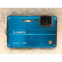 【5/1限定!全品P3倍】【中古】パナソニック Panasonic デジタルカメラ ルミックス スプラッシュブルー DMC-FT2-A