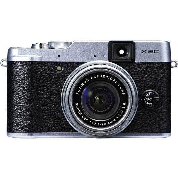 【5/9~5/16限定!最大4,000円OFF&5/10, 5/15限定で最大P3倍】【中古】フジフィルム FUJIFILM X20S 光学4倍 シルバー F FX-X20S SDカード付き 1