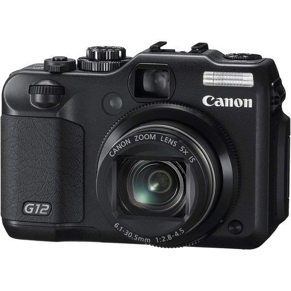 【5/9~5/16限定!最大4,000円OFF&5/10, 5/15限定で最大P3倍】【中古】キヤノン Canon PowerShot G12 PSG12 1000万画素 SDカード付き