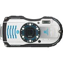 【中古】ペンタックス PENTAX 防水WG-3 ホワイトブルー SDカード付き(2)