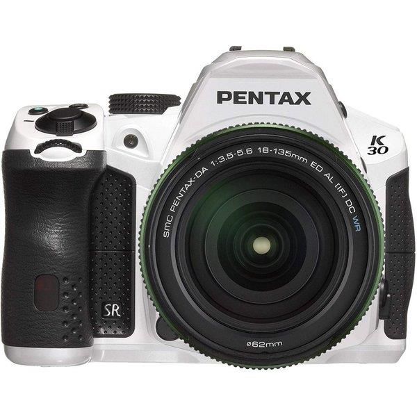 【中古】ペンタックス PENTAX K-30 レンズキット クリスタルホワイト