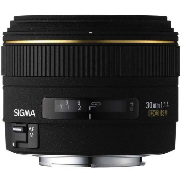 【中古】シグマ SIGMA 30mm F1.4 EX DC デ