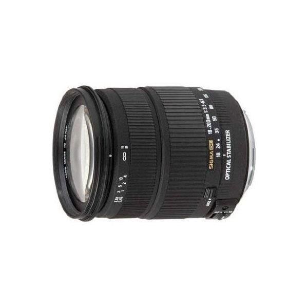 【中古】シグマ SIGMA 18-200mm F3.5-6.3 DC OS キャノン用