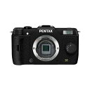 【中古】ペンタックス PENTAX Q7 ボディ ブラック Q7 BLACK BODY KIT 10407 SDカード付き