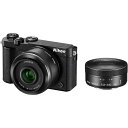 【5/9~16限定!最大4,000円OFF&5/5,5/10限定で最大P3倍】【中古】ニコン Nikon J5 ダブルレンズキット ブラック J5WLKBK microSDカード付き(2)