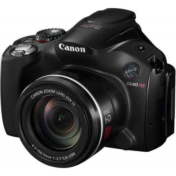 【6/4~11限定!最大4,000円OFF&6/5,6/10限定で最大P3倍】【中古】キヤノン Canon PowerShot SX40 HS PSSX40HS SDカード付き
