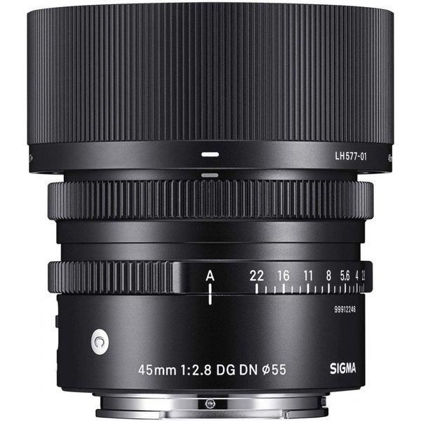 【中古】シグマ SIGMA 45mm F2.8 DG DN | Contemporary C019 | ソニー SONY Eマウント | Full-Size/Large-Format ミラーレス専用
