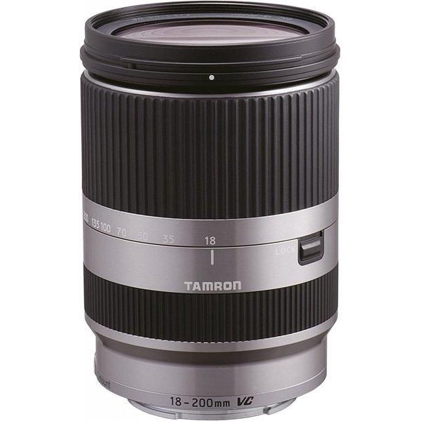 タムロン TAMRON 高倍率ズームレンズ 18-200mm F3.5-6.3 DiIII VC ソニー SONY Eマウント用 ミラーレスカメラ NEX専用 シルバー B011SE-シルバー