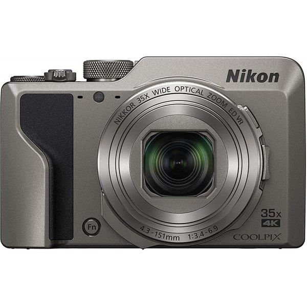 ニコン Nikon デジタルカメラ COOLPIX A1000 SL 光学35倍 ISO6400 アイセンサー付EVF クールピクス シルバー A1000SL