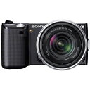 【5/9~16限定!最大4,000円OFF&5/5,5/10限定で最大P3倍】【中古】ソニー SONY NEX-5 ズームレンズキット ブラック NEX-5K/B(2)