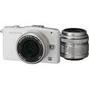 【7/4~11限定!最大4,000円OFF&7/5,7/10限定で最大P3倍】【中古】オリンパス OLYMPUS PEN mini E-PM1 ツインレンズキッ...