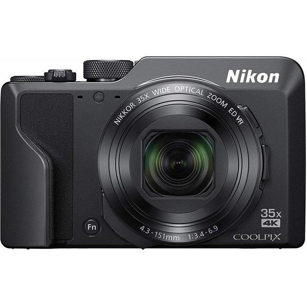 ニコン Nikon デジタルカメラ COOLPIX A1000 BK 光学35倍 ISO6400 アイセンサー付EVF クールピクス ブラック A1000BK