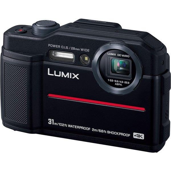 【7/4~11限定!最大4,000円OFF&7/5,7/10限定で最大P3倍】【中古】パナソニック Panasonic コンパクトデジタルカメラ ルミックス FT7 防水 4K動画対応 ブラック DC-FT7-K