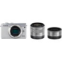 【7/19~26限定!最大4,000円OFF&7/25限定で最大P3倍】【中古】キヤノン Canon EOS M100 ダブルレンズキット ホワイト EOSM1...